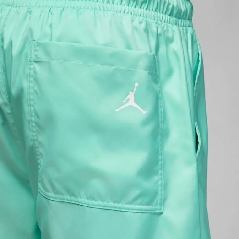 Jordan Men's Green and Blue Shorts